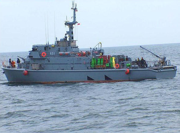 ORP &quot;Gardno&quot; / 631 / . ( żródło : internet )