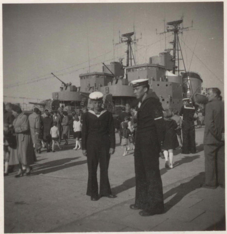 Gdynia - Skwer Kościuszki 1959 r. ( foto M.Rudowicz )