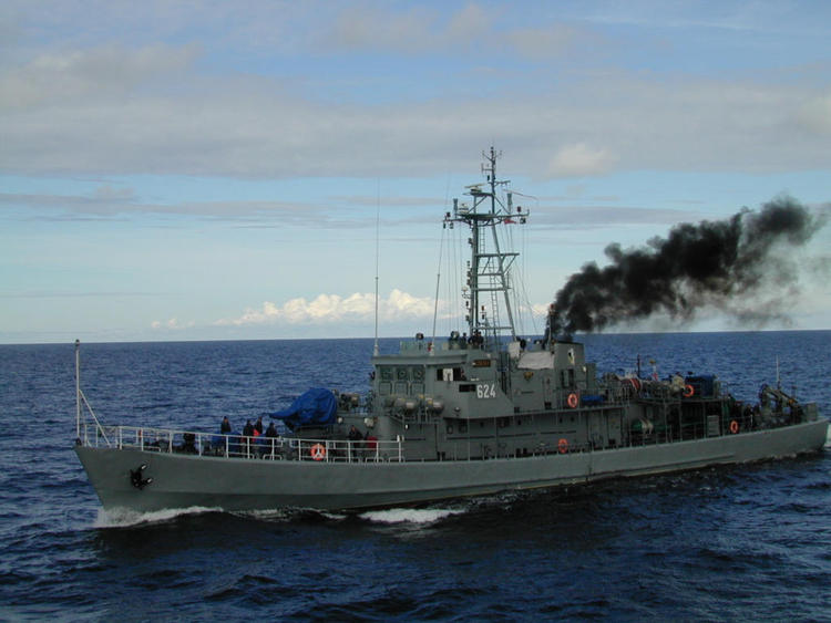 ORP &quot;Czajka&quot; /624/ . ( źródło : K.Walkowiak )