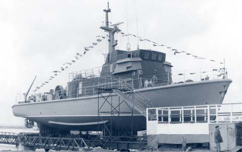 Wodowanie ORP "Gopło"