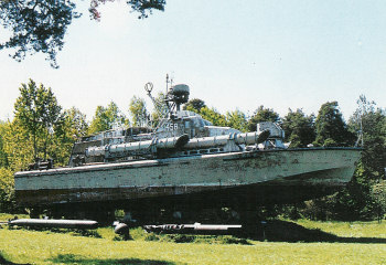 ORP &quot;Odważny&quot; /458/ w muzeum w Skarżysku-Kamiennej . ( foto znalezione w internecie )