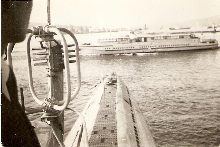 Murmańsk wejście do portu z kiosku Bielika , 1967 r.