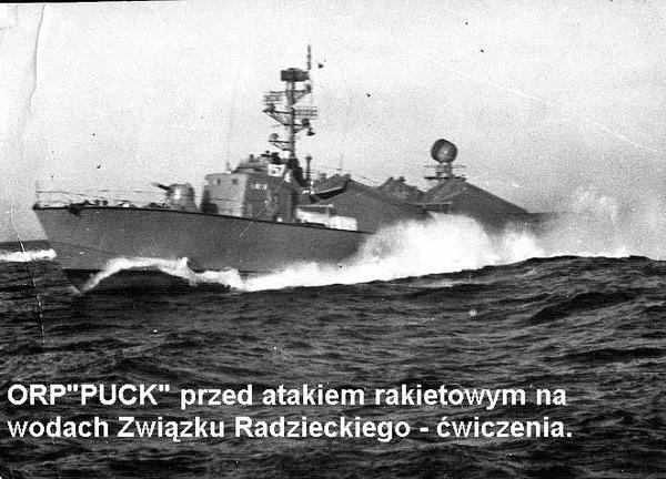 ORP &quot;Puck&quot; - na czas ćwiczeń zmienione nr. burtowe .