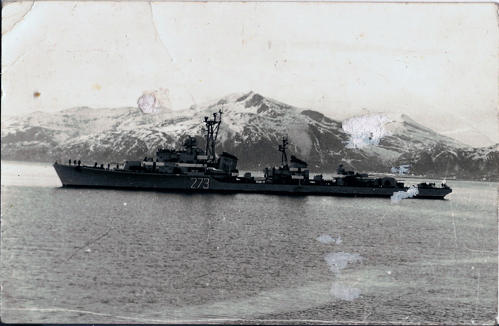 ORP "Grom" w Norwegii , lata 60-te .