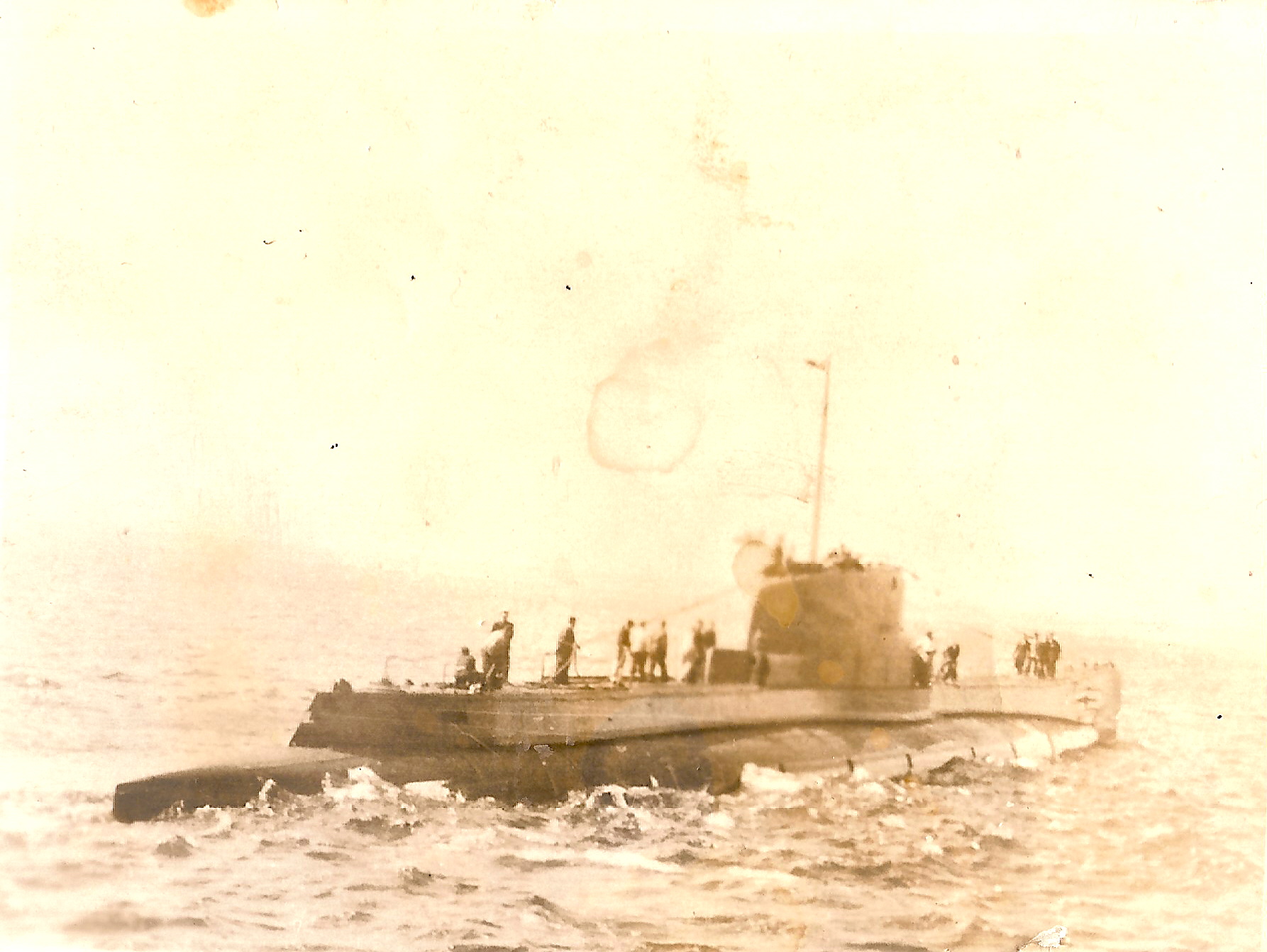 ORP &quot;Sęp&quot; w morzu , lata 50/60 .